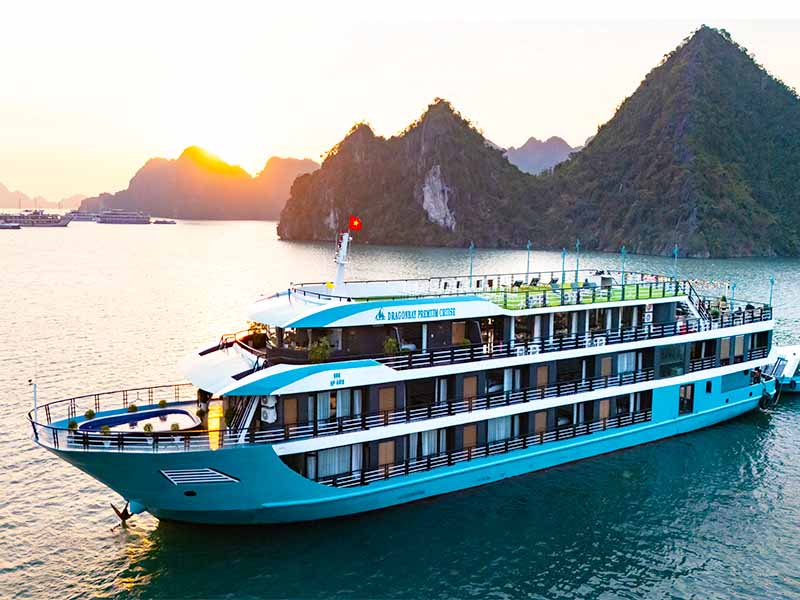 Halong Bay - Lan Ha Bay 2D1N on Dragon Premier Cruise ⭐⭐⭐⭐