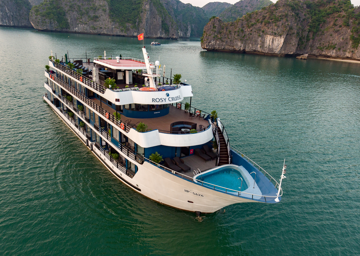 Halong Bay 3D 2N on Luxury Cruise on Halong Bay ⭐⭐⭐⭐⭐ Rosy Cruise