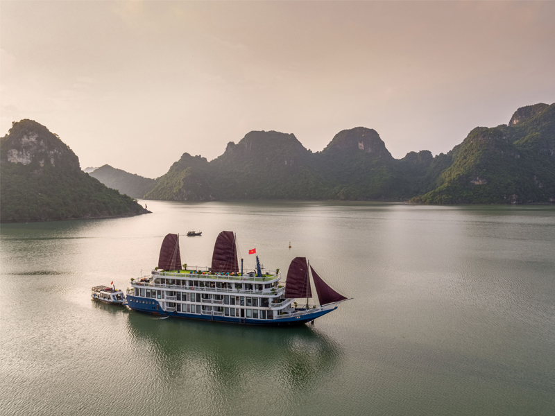 Lan Ha Bay Verdure Lotus Cruise 2 Days 1 Night ⭐⭐⭐⭐⭐