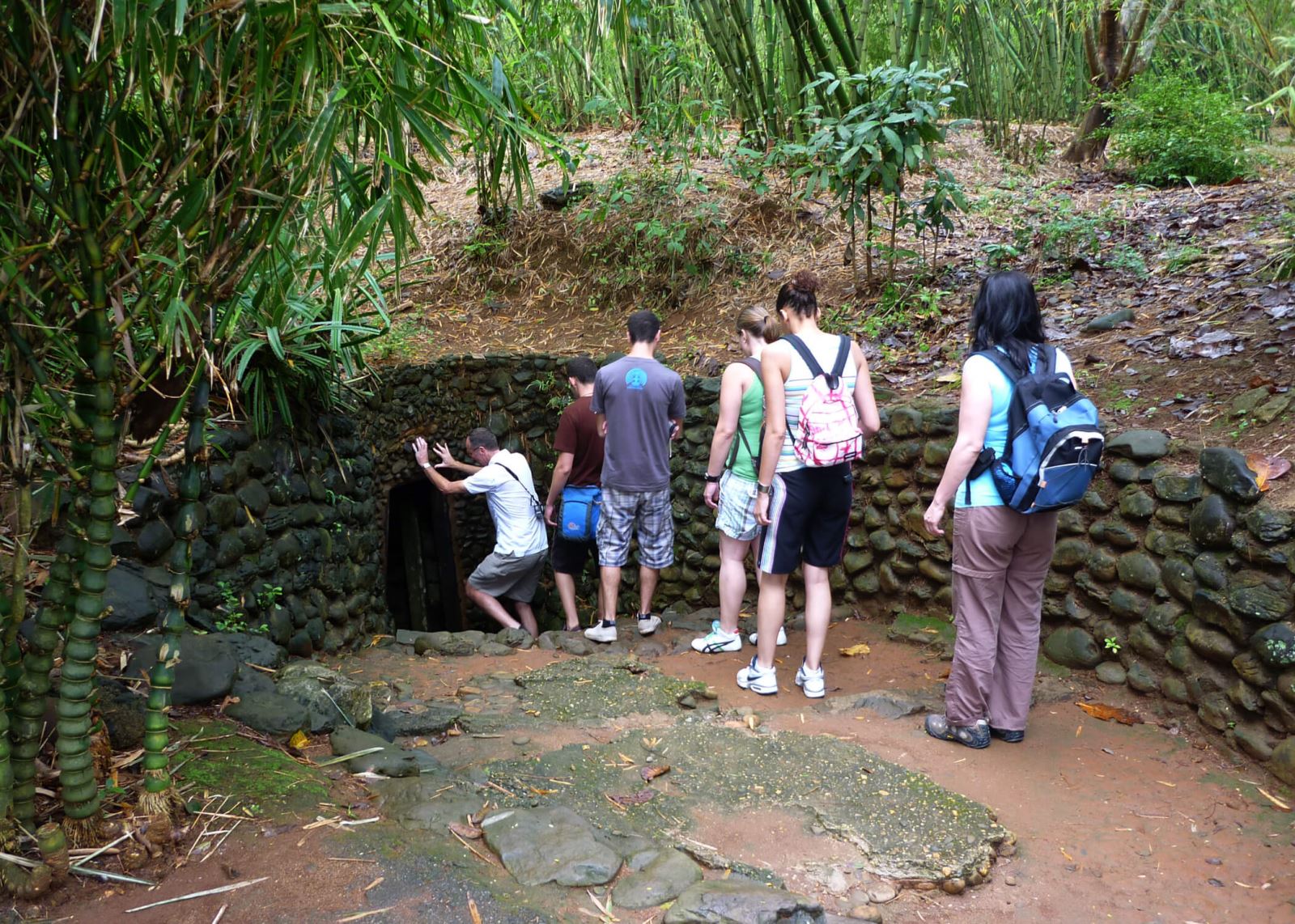 Half day tour Cu Chi Tunnels by motor boat